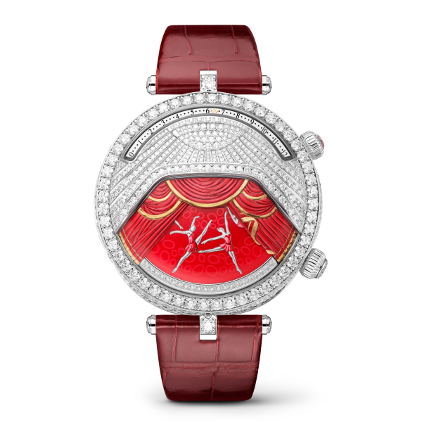 Lady Arpels Ballerine Musicale Rubis watch