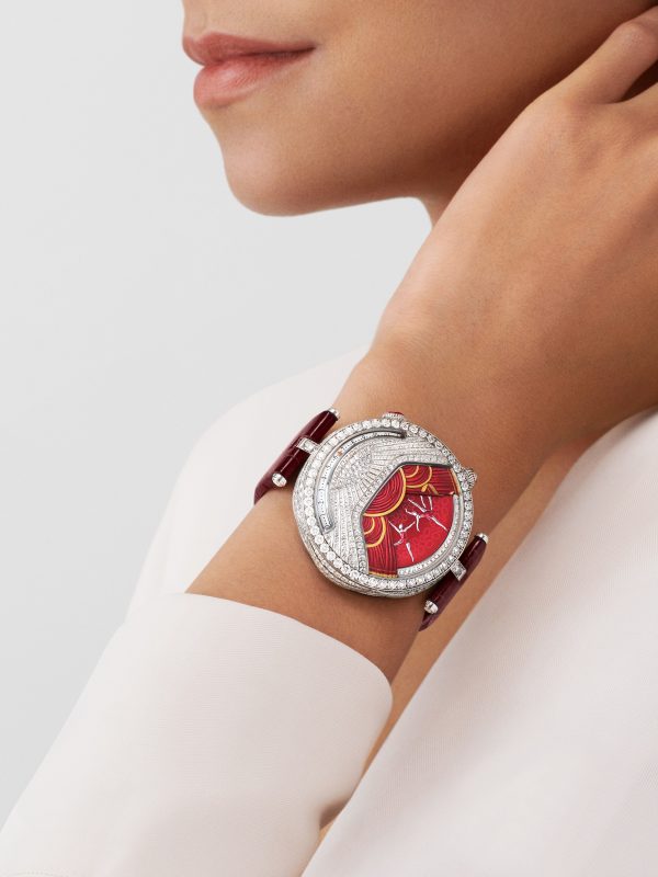 Lady Arpels Ballerine Musicale Rubis watch - Image 3