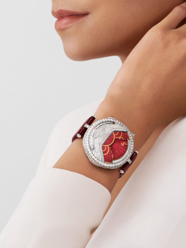 Lady Arpels Ballerine Musicale Rubis watch - Image 4