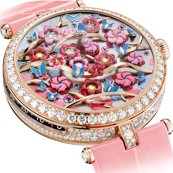 Lady Arpels Heures Florales Cerisier watch - Image 4