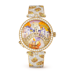 Lady Arpels Pont des Amoureux Automne watch