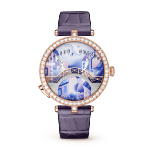 Lady Arpels Pont des Amoureux Jour watch