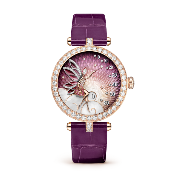 Lady Féerie Or Rose watch