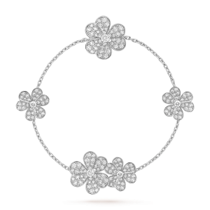 Frivole bracelet, 5 flowers