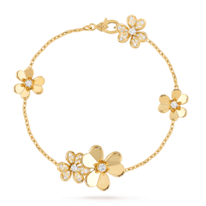 Frivole bracelet, 5 flowers