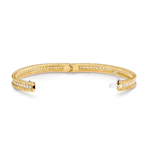 Perlée diamonds bracelet, 1 row, medium model - Image 4