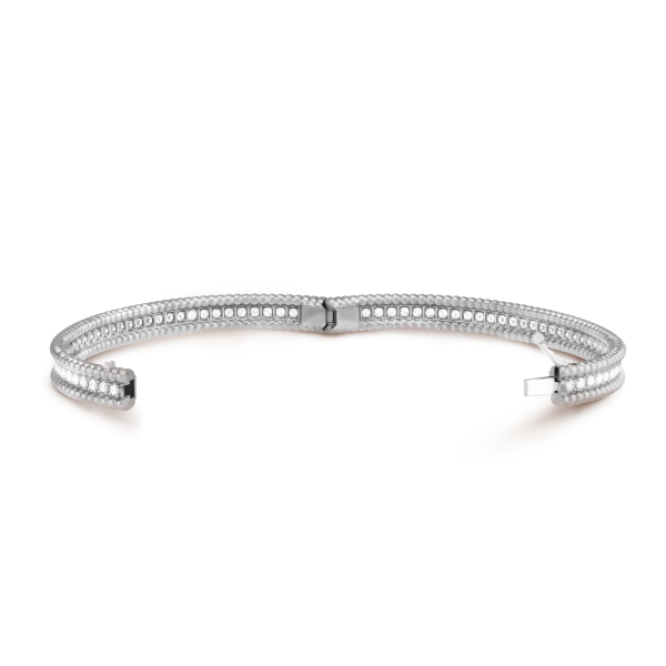 Perlée diamonds bracelet, 1 row, medium model - Image 5