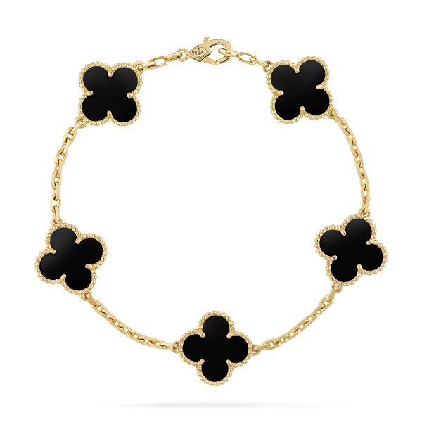 Vintage Alhambra bracelet, 5 motifs