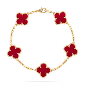 Vintage Alhambra bracelet, 5 motifs