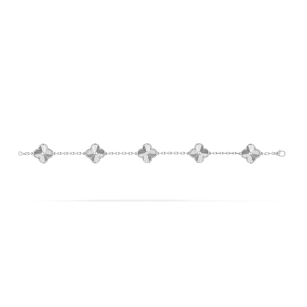 Vintage Alhambra bracelet, 5 motifs - Image 4