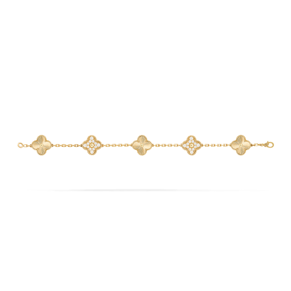 Vintage Alhambra bracelet, 5 motifs - Image 4