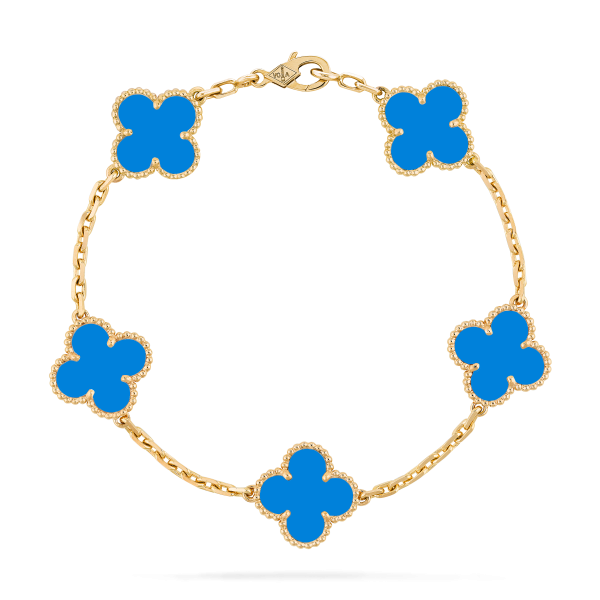 Vintage Alhambra bracelet, 5 motifs