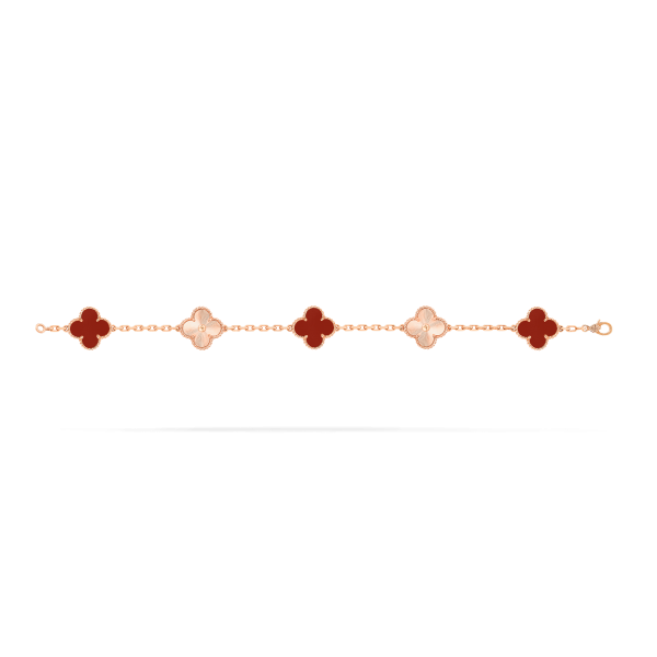 Vintage Alhambra bracelet, 5 motifs - Image 4