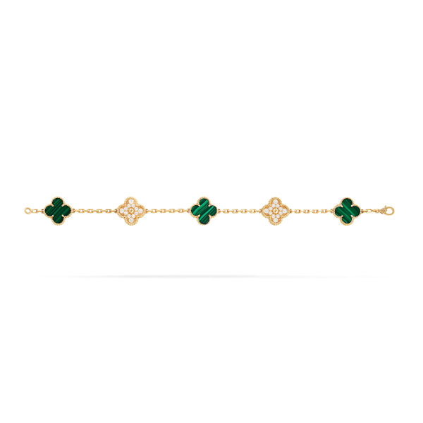 Vintage Alhambra bracelet, 5 motifs - Image 3