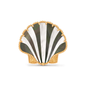 Lucky Summer Seashell clip