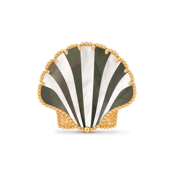 Lucky Summer Seashell clip