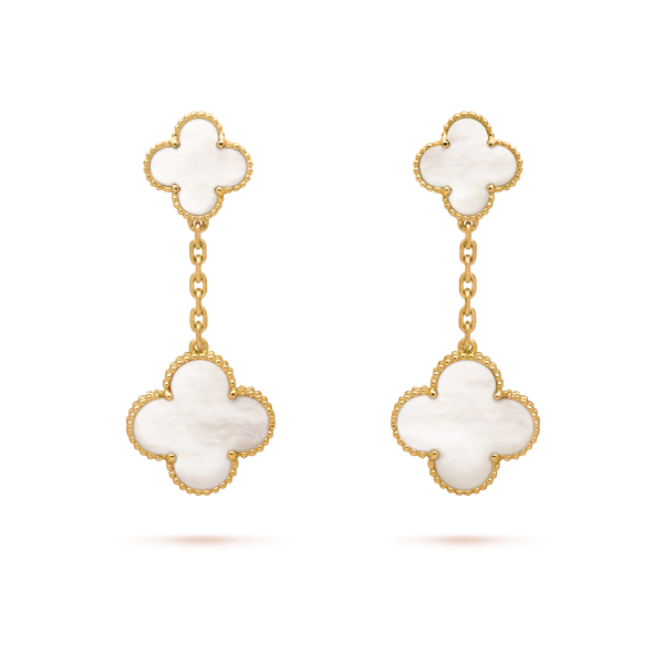 Magic Alhambra earrings, 2 motifs