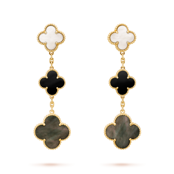 Magic Alhambra earrings, 3 motifs