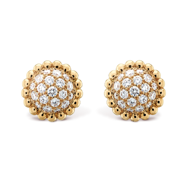 Perlée diamonds earrings