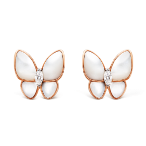 Two Butterfly earrings