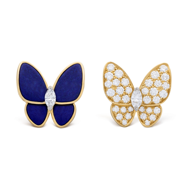 Two Butterfly earrings