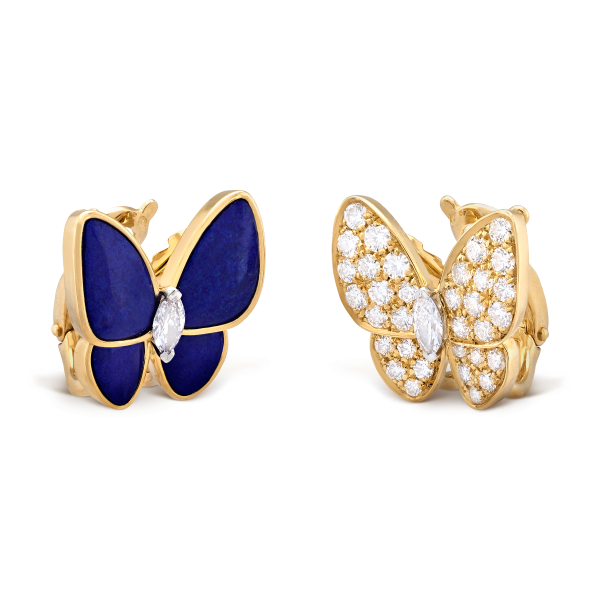 Two Butterfly earrings - Image 2