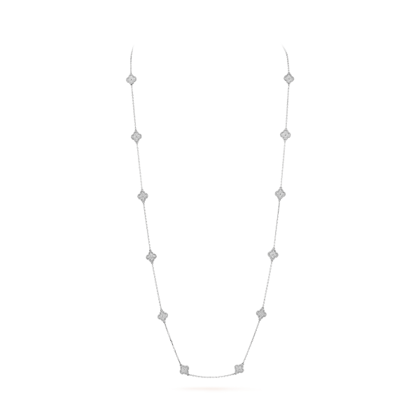 Sweet Alhambra long necklace, 16 motifs