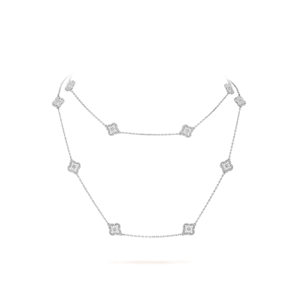 Sweet Alhambra long necklace, 16 motifs - Image 2