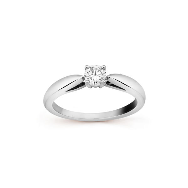 Bonheur solitaire 0.30 ct EVVS2 - Image 2