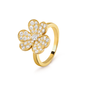 Frivole ring, 1 flower, small model