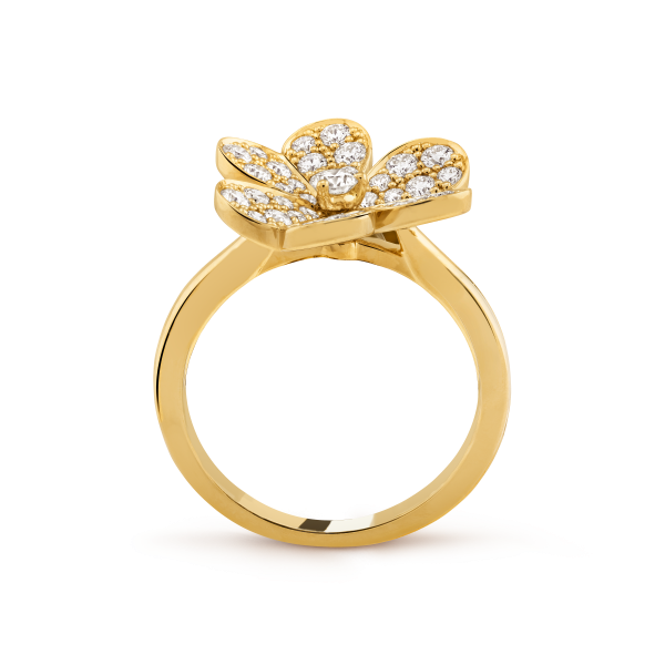 Frivole ring, 1 flower, small model - Image 2