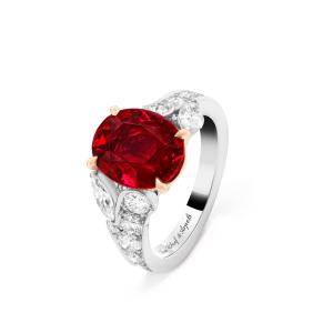 Jasmin solitaire Ruby 5.19 cts