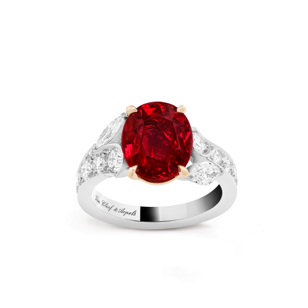 Jasmin solitaire Ruby 5.19 cts - Image 2