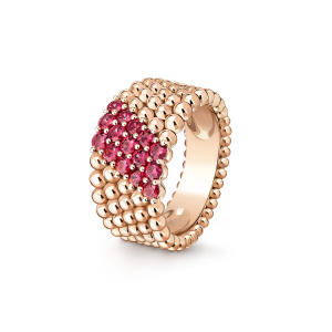 Perlée couleurs ring, 5 rows