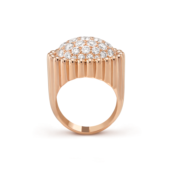 Perlée diamonds pavé ring - Image 4