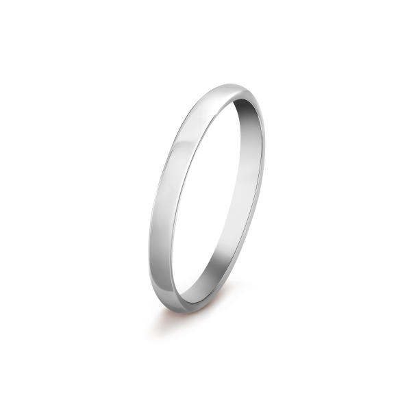 Tendrement wedding band, 2 mm